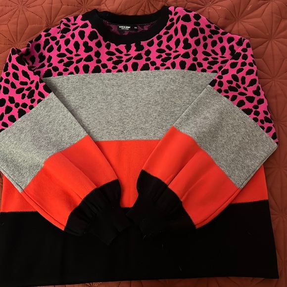 SHEIN Sweaters - Leopard Print Sweater